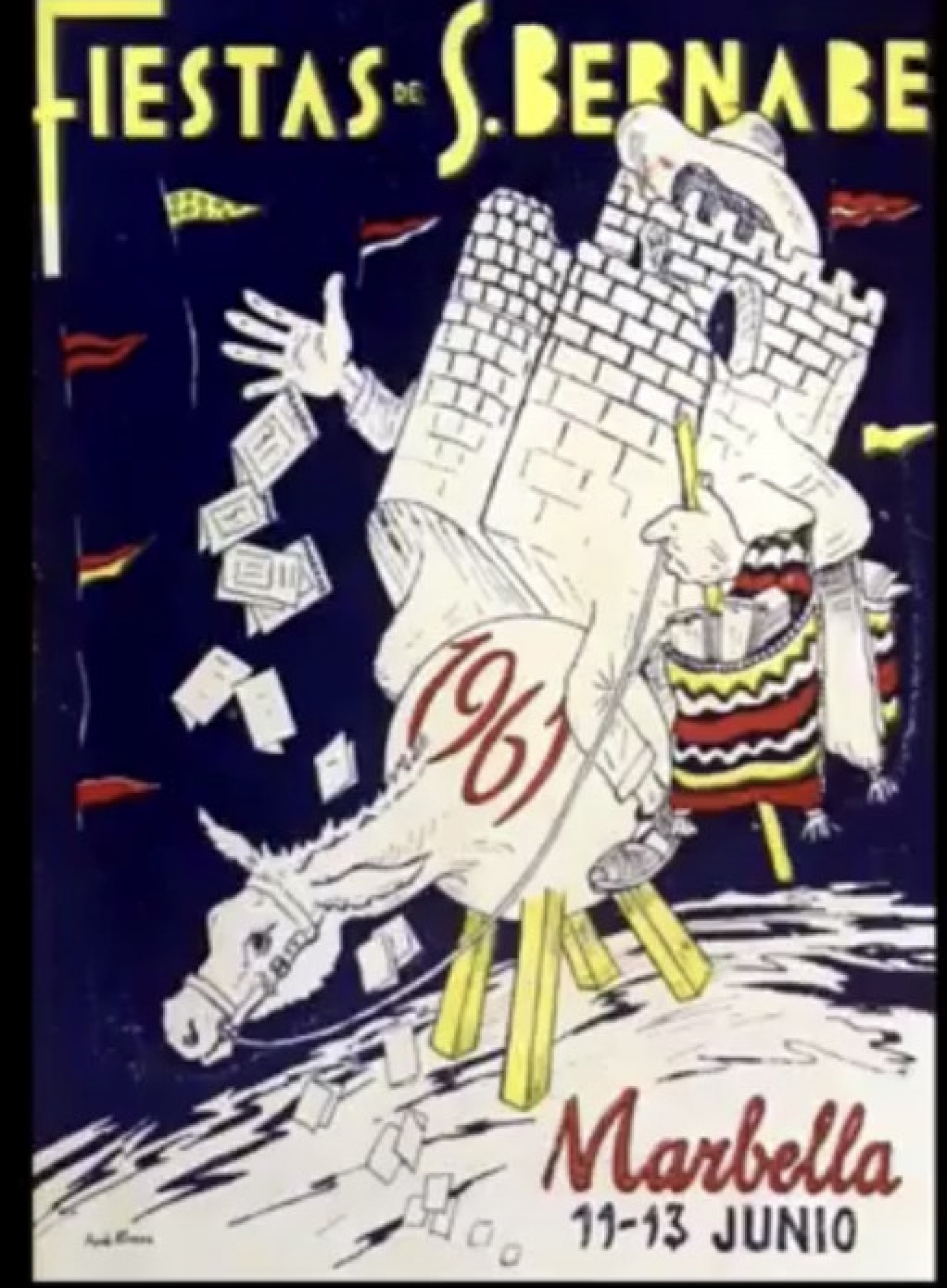 Feria y Fiestas de San Bernabé 1961 Marbella
